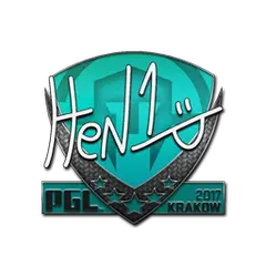 Sticker HEN1 Krakow 2017