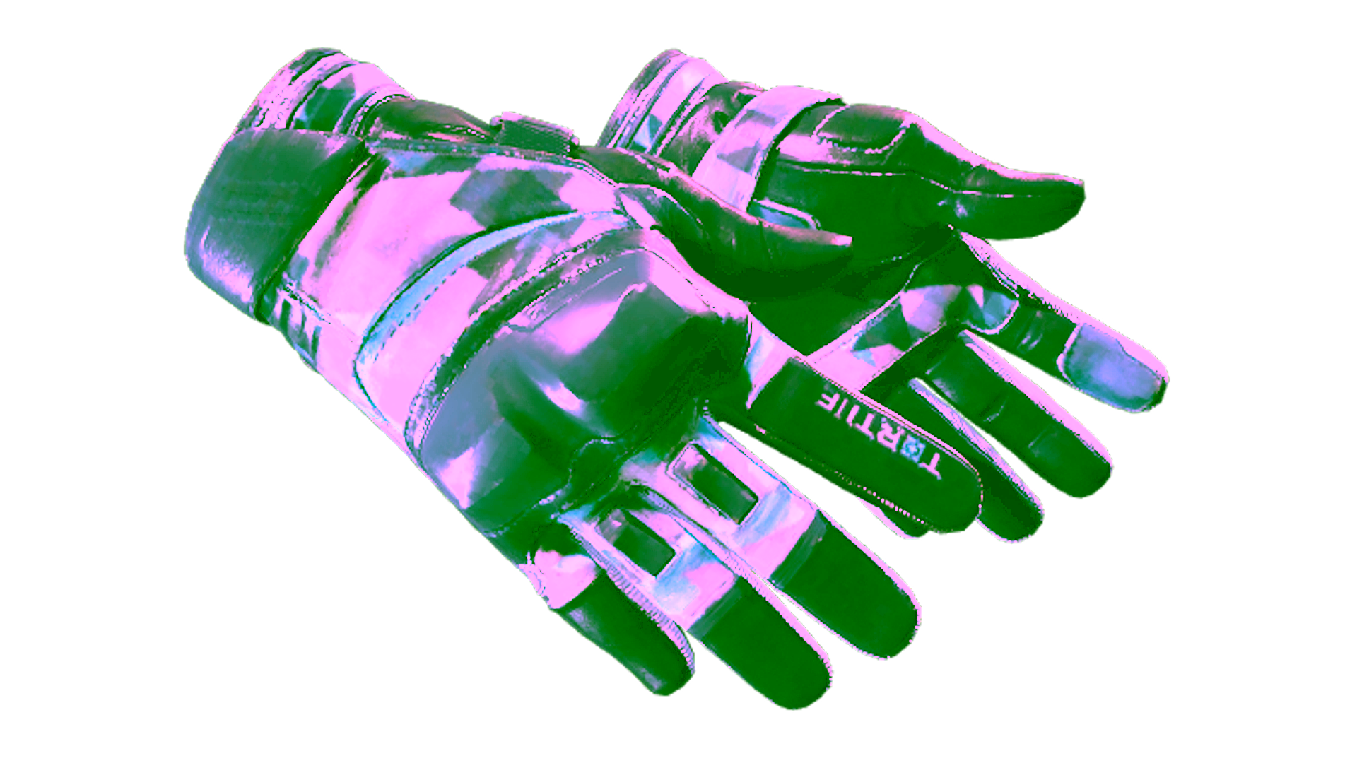 Display for ★ Moto Gloves | Cool Mint (Well-Worn)