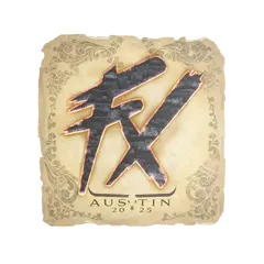 Sticker Fluxo Austin 2025