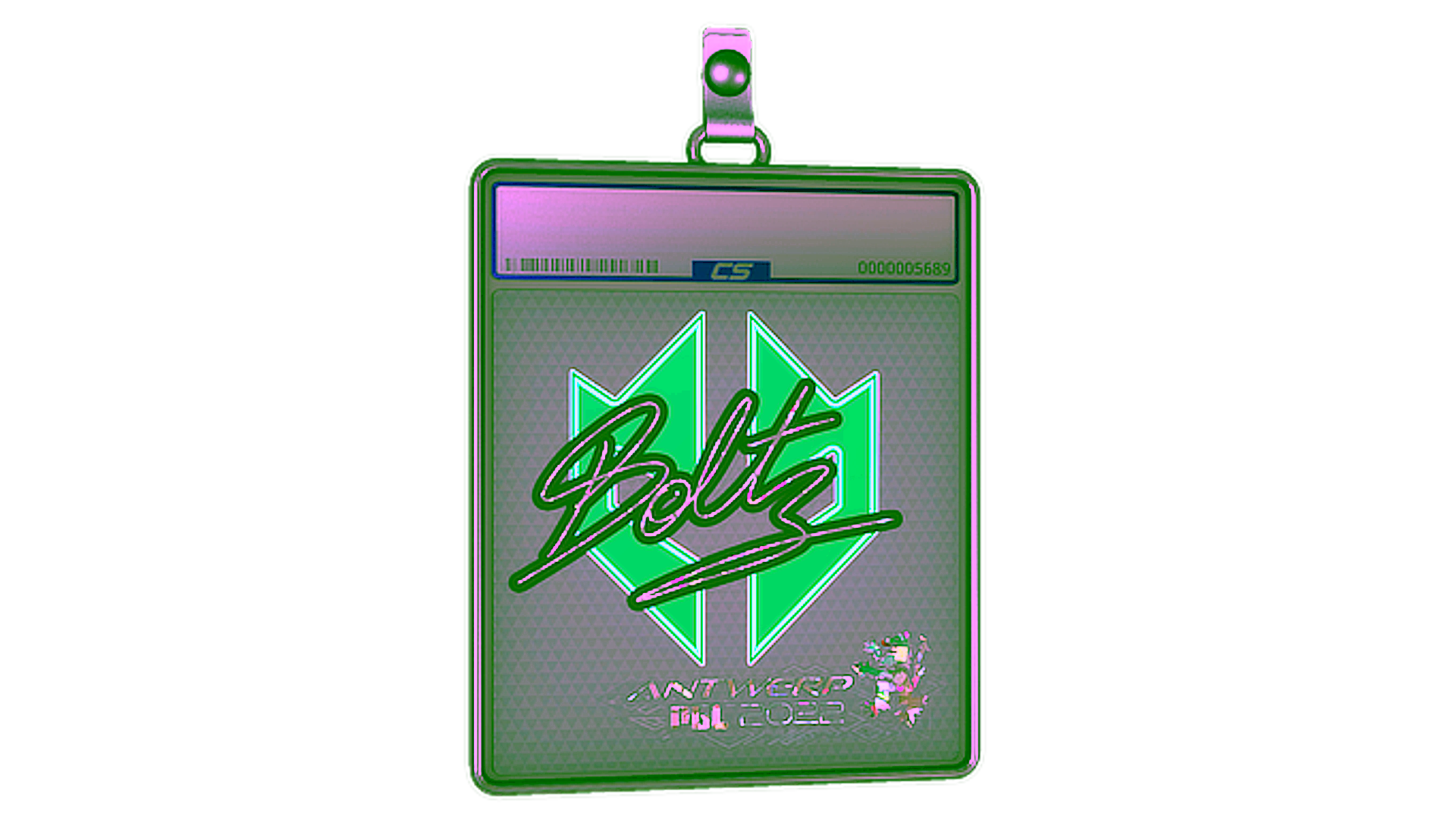 Display for Sticker Slab | boltz (Glitter) | Antwerp 2022