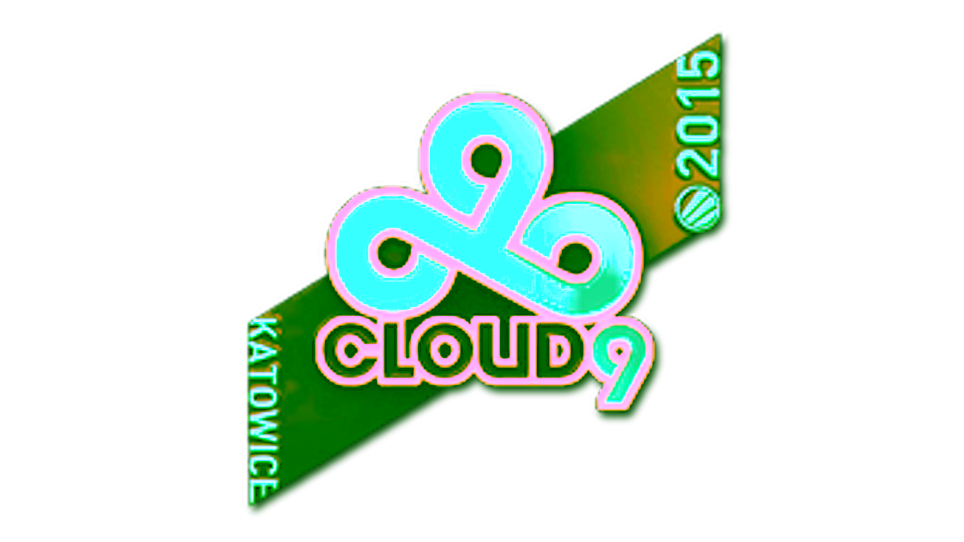 Display for Sticker | Cloud9 G2A (Gold) | Katowice 2015
