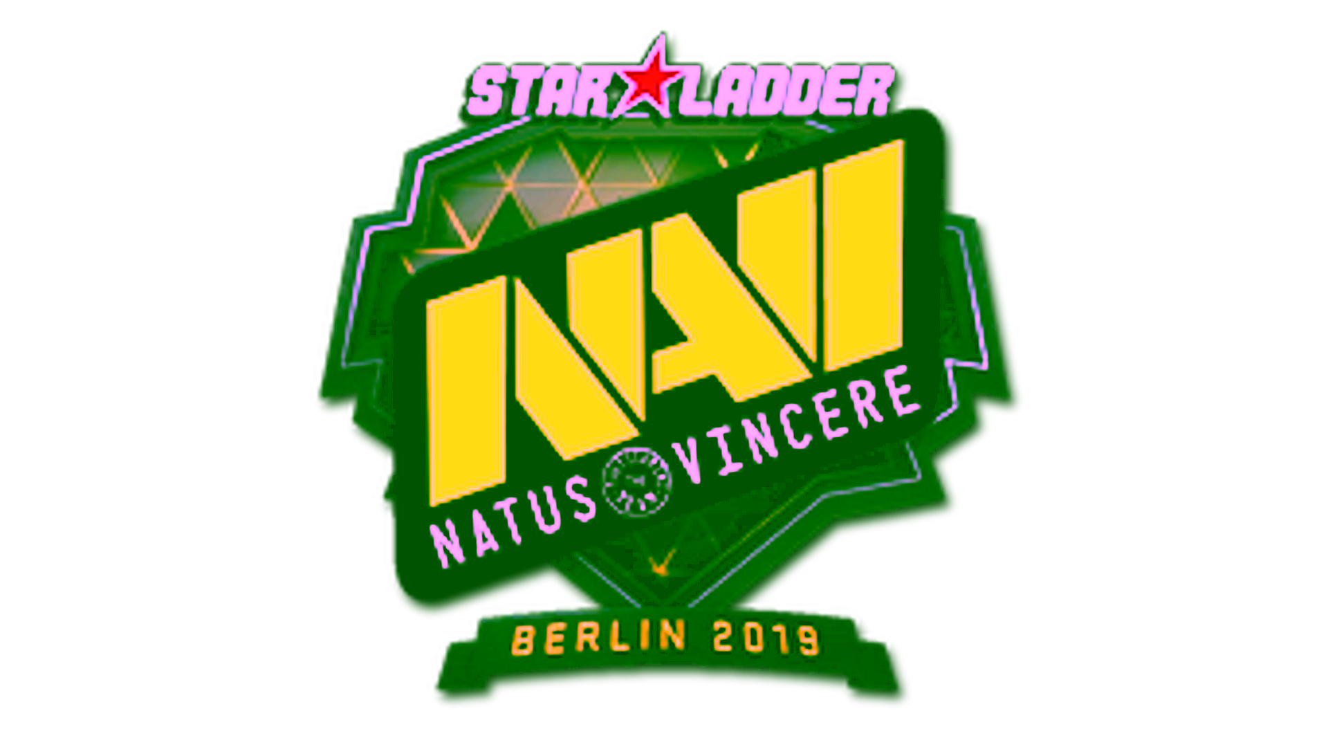 Display for Sticker | Natus Vincere (Foil) | Berlin 2019