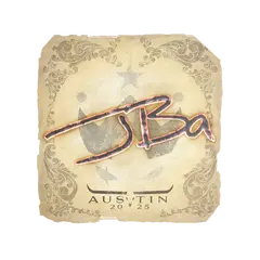 Sticker JBa Austin 2025