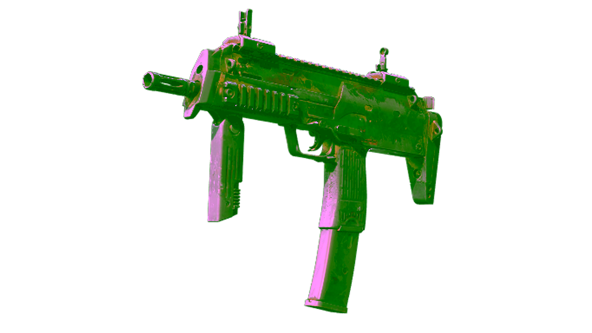 Display for Souvenir MP7 | Army Recon (Battle-Scarred)