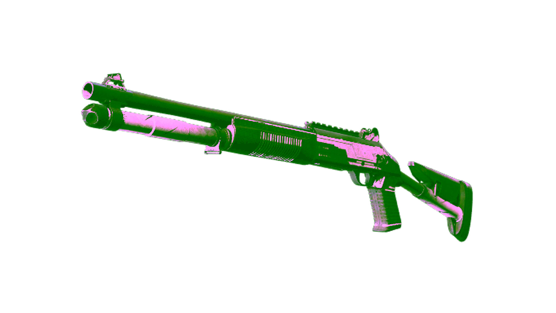 Display for XM1014 | Black Tie (Battle-Scarred)