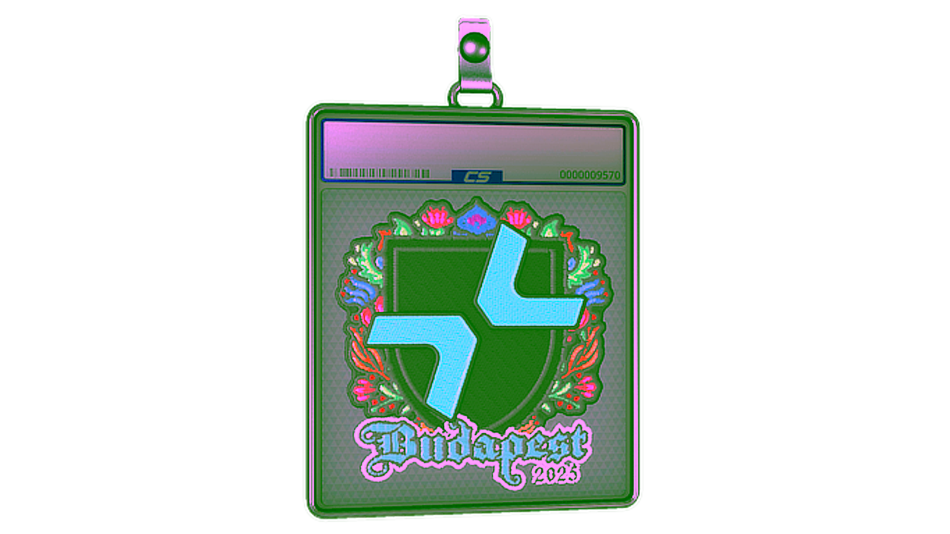 Rodyti Sticker Slab | PARIVISION (Embroidered) | Budapest 2025