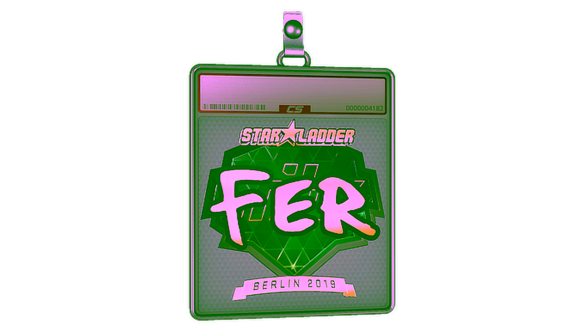 Display for Sticker Slab | fer (Gold) | Berlin 2019