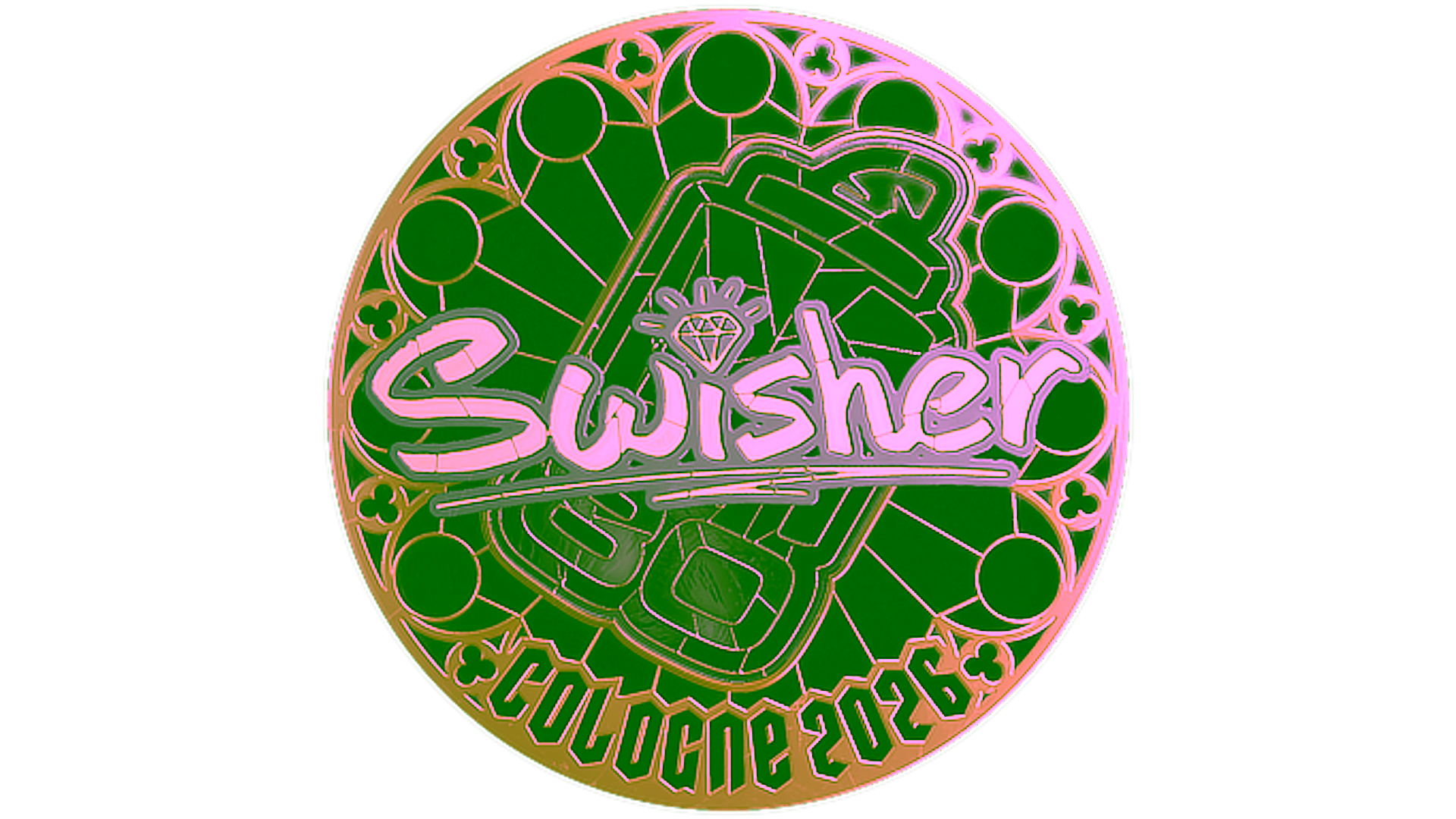 Exibição para Sticker | Swisher (Gold) | Cologne 2026
