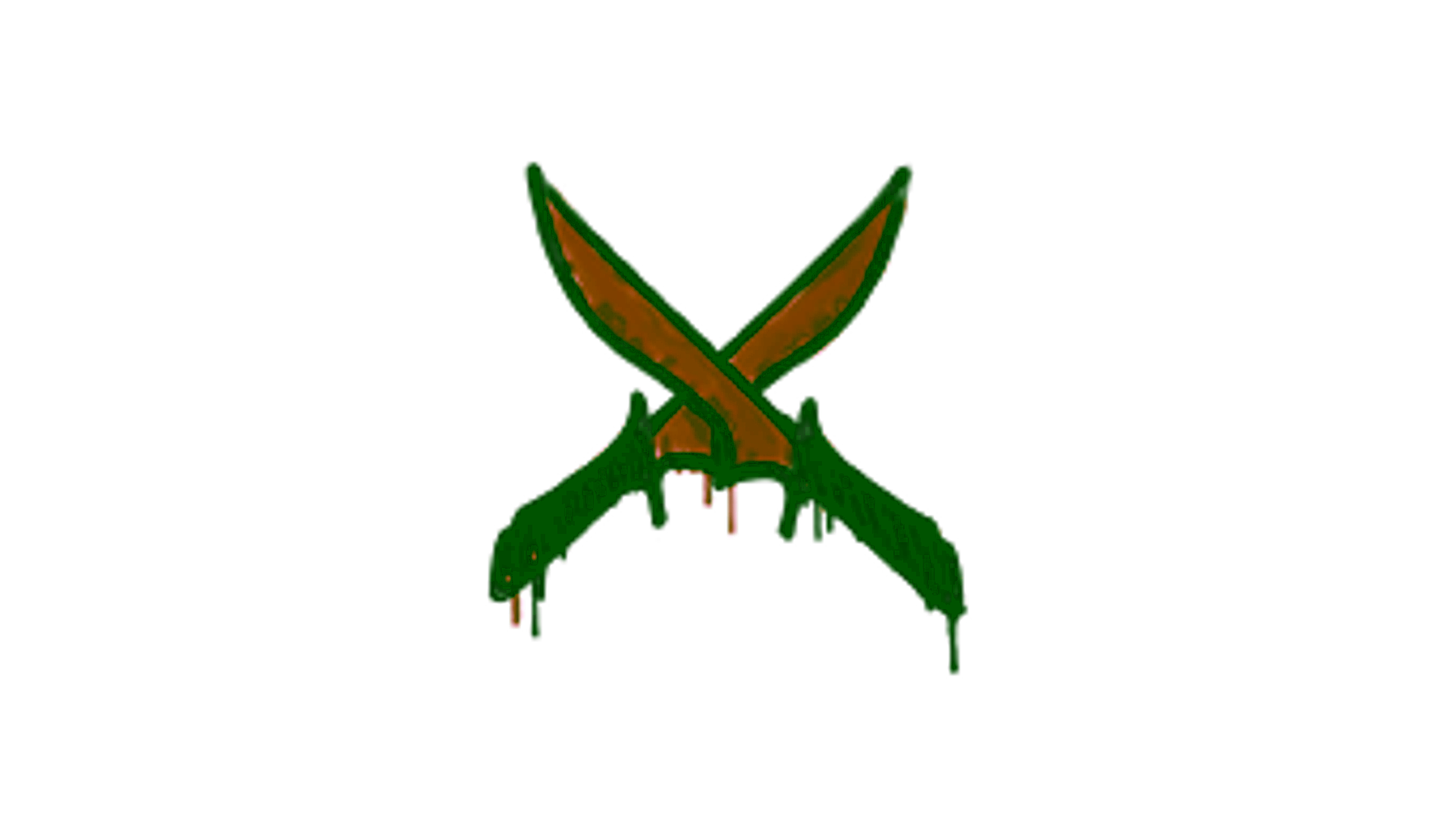 Sealed Graffiti | X-Knives (Blood Red) için görüntü