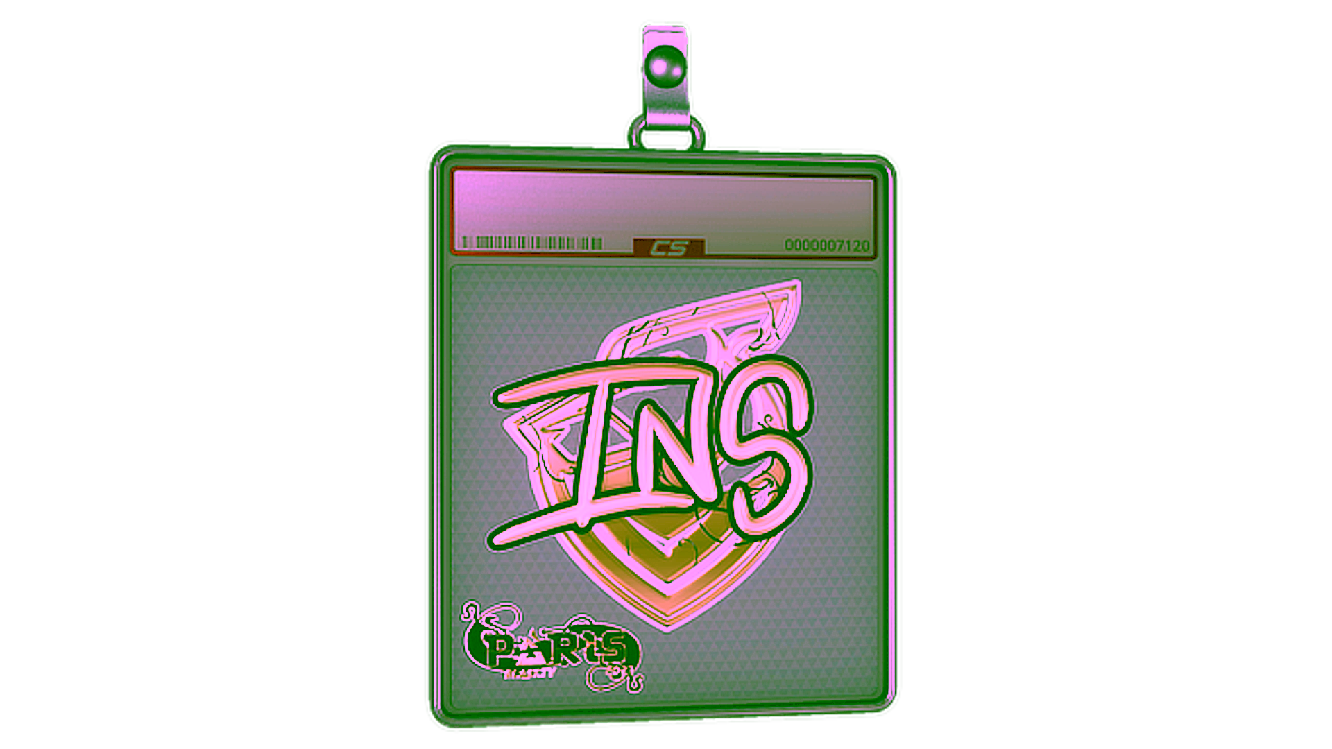 Visar för Sticker Slab | INS (Gold) | Paris 2023