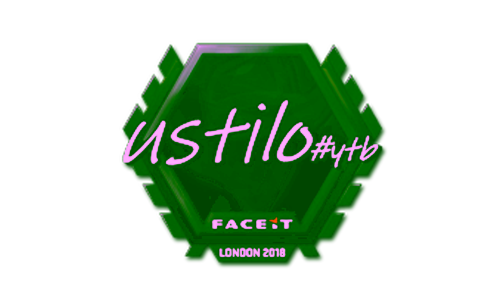 Display for Sticker | USTILO | London 2018