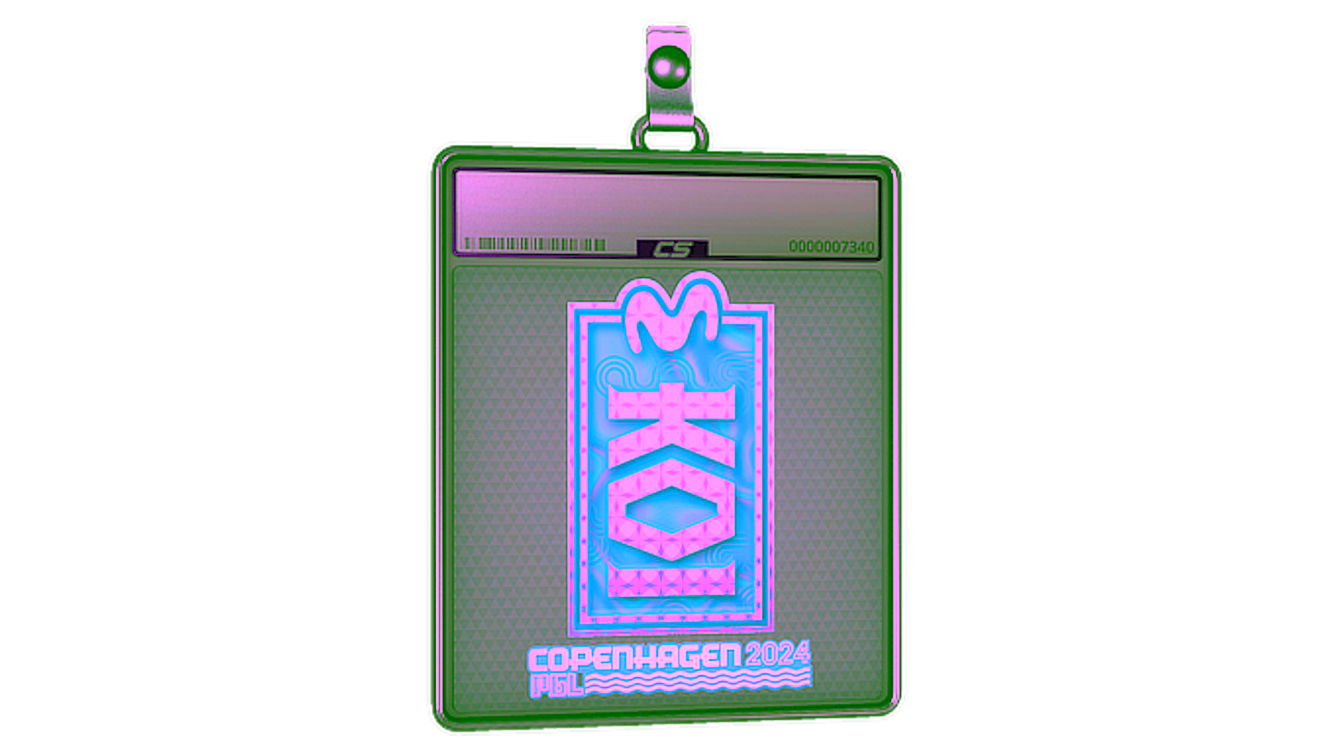 عرض لـ Sticker Slab | KOI (Holo) | Copenhagen 2024