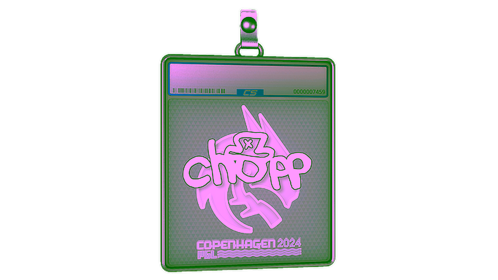 Display for Sticker Slab | chopper | Copenhagen 2024