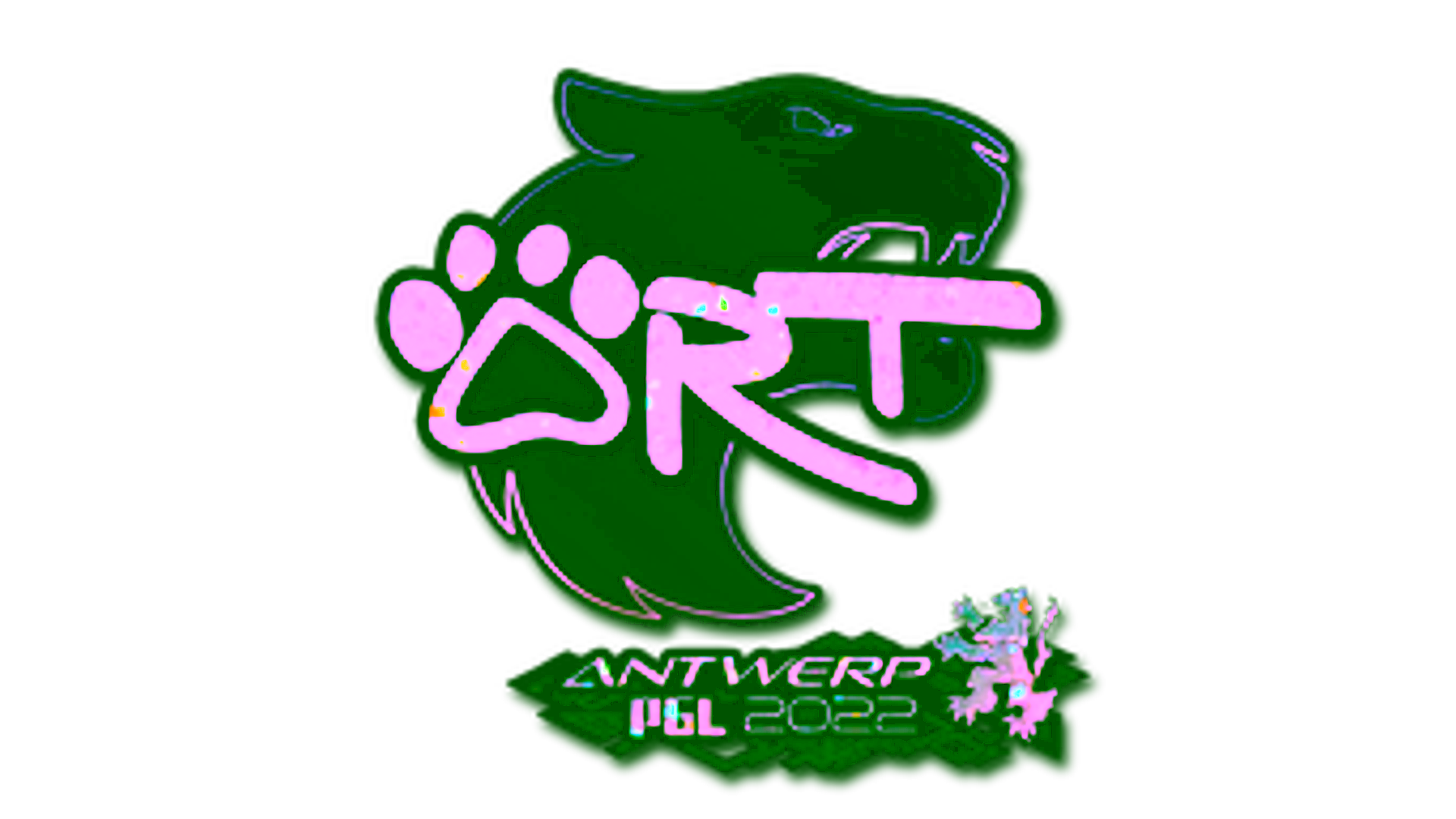 Display for Sticker | arT (Glitter) | Antwerp 2022