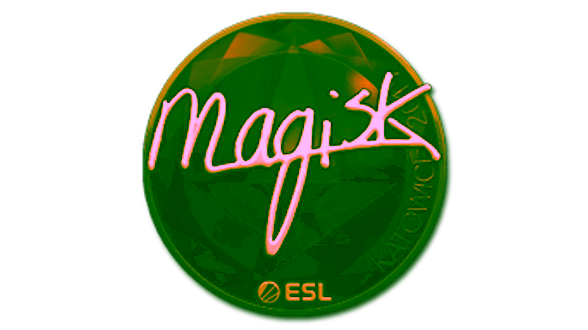 Display for Sticker | Magisk (Gold) | Katowice 2019