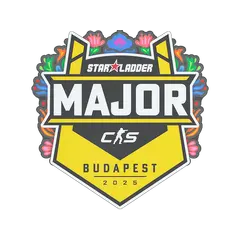 Sticker StarLadder Budapest 2025