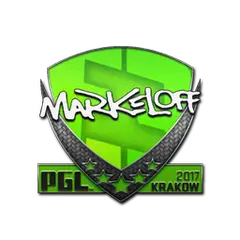 Sticker markeloff Krakow 2017