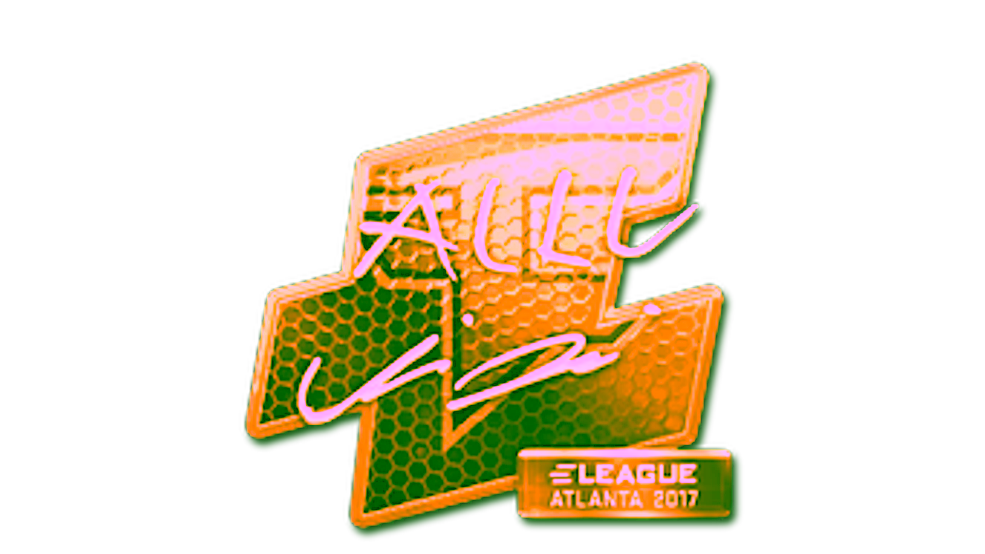 Exibição para Sticker | allu (Gold) | Atlanta 2017