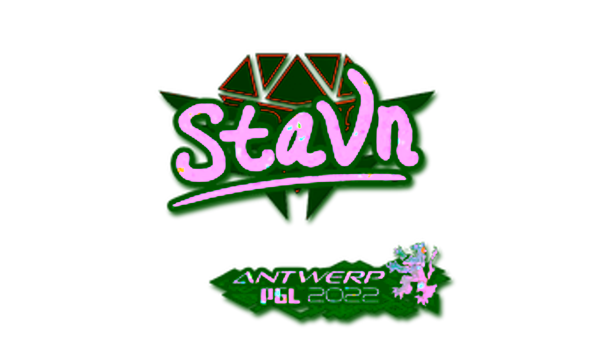 Mostrar para Sticker | stavn (Glitter) | Antwerp 2022