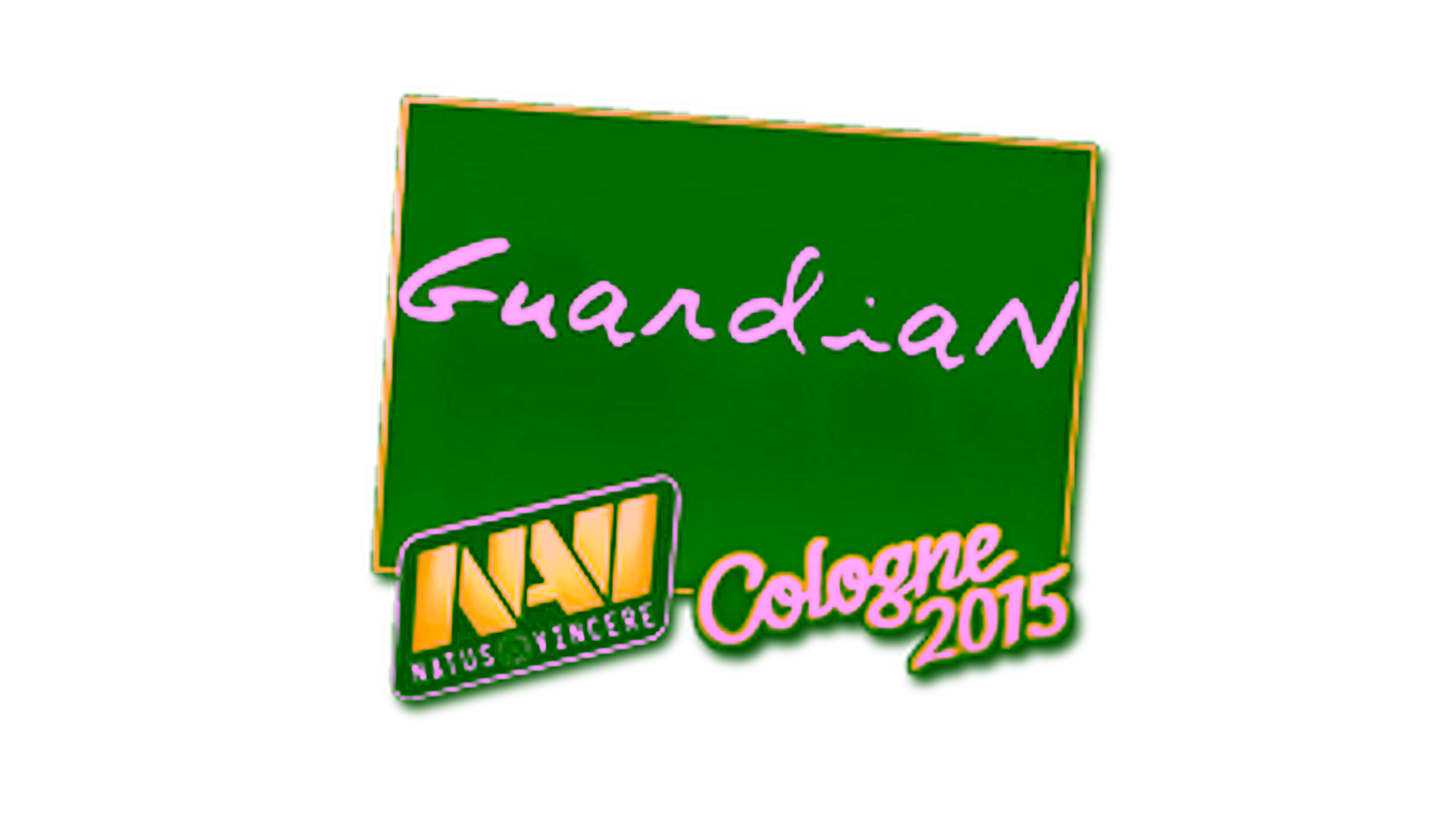 Visar för Sticker | GuardiaN | Cologne 2015