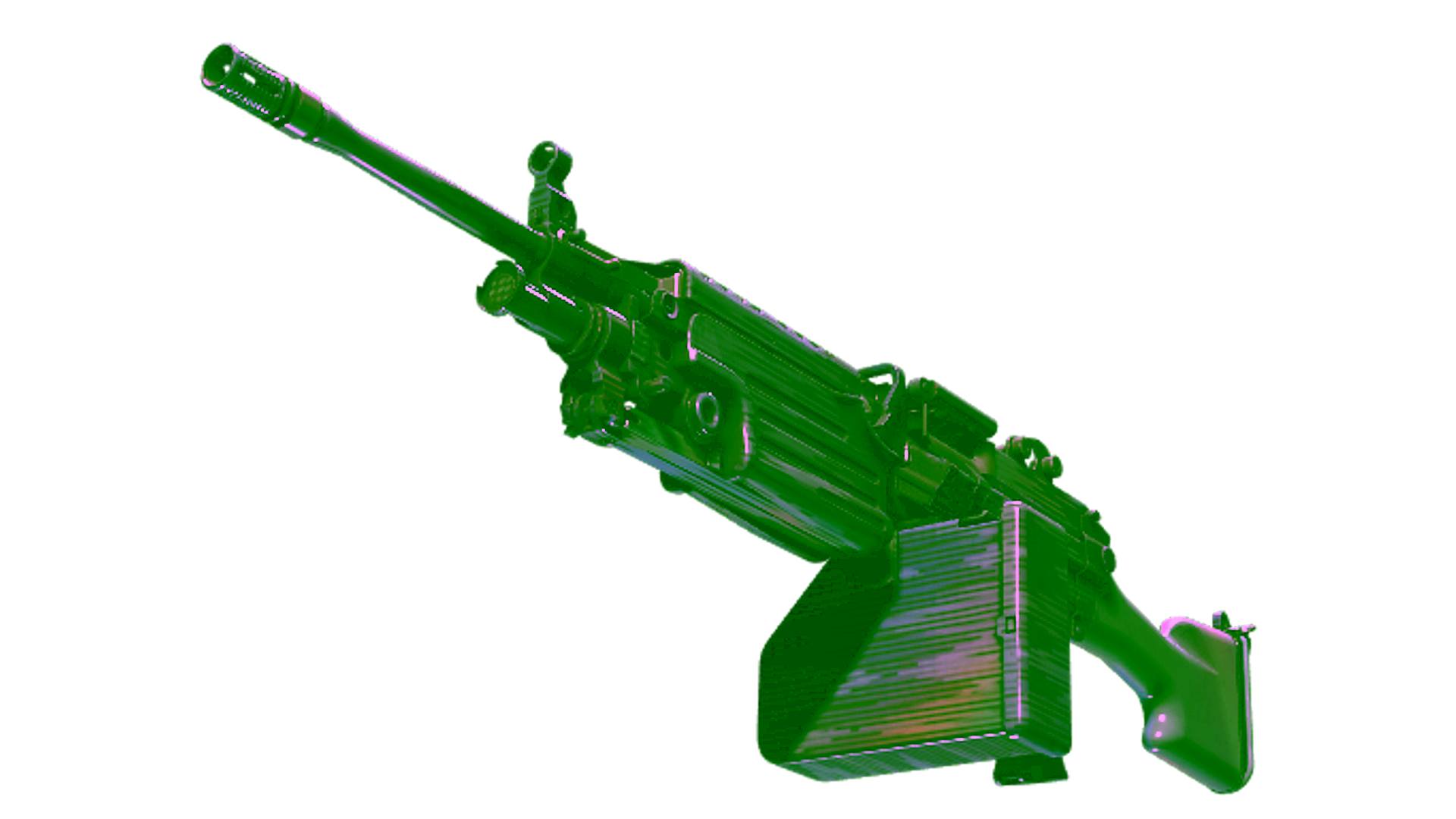 Display for Souvenir M249 | Spectrogram (Factory New)