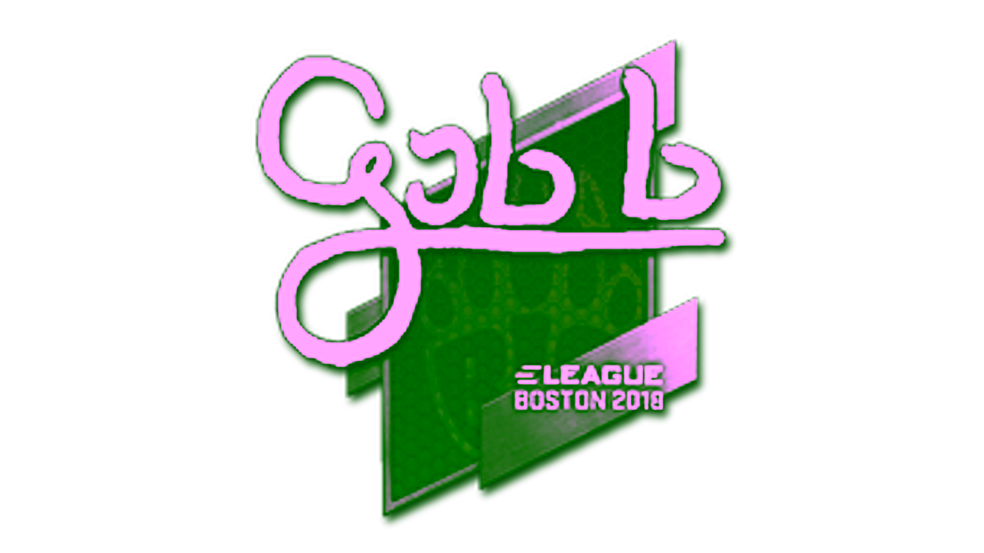 Anzeige für Sticker | gob b | Boston 2018