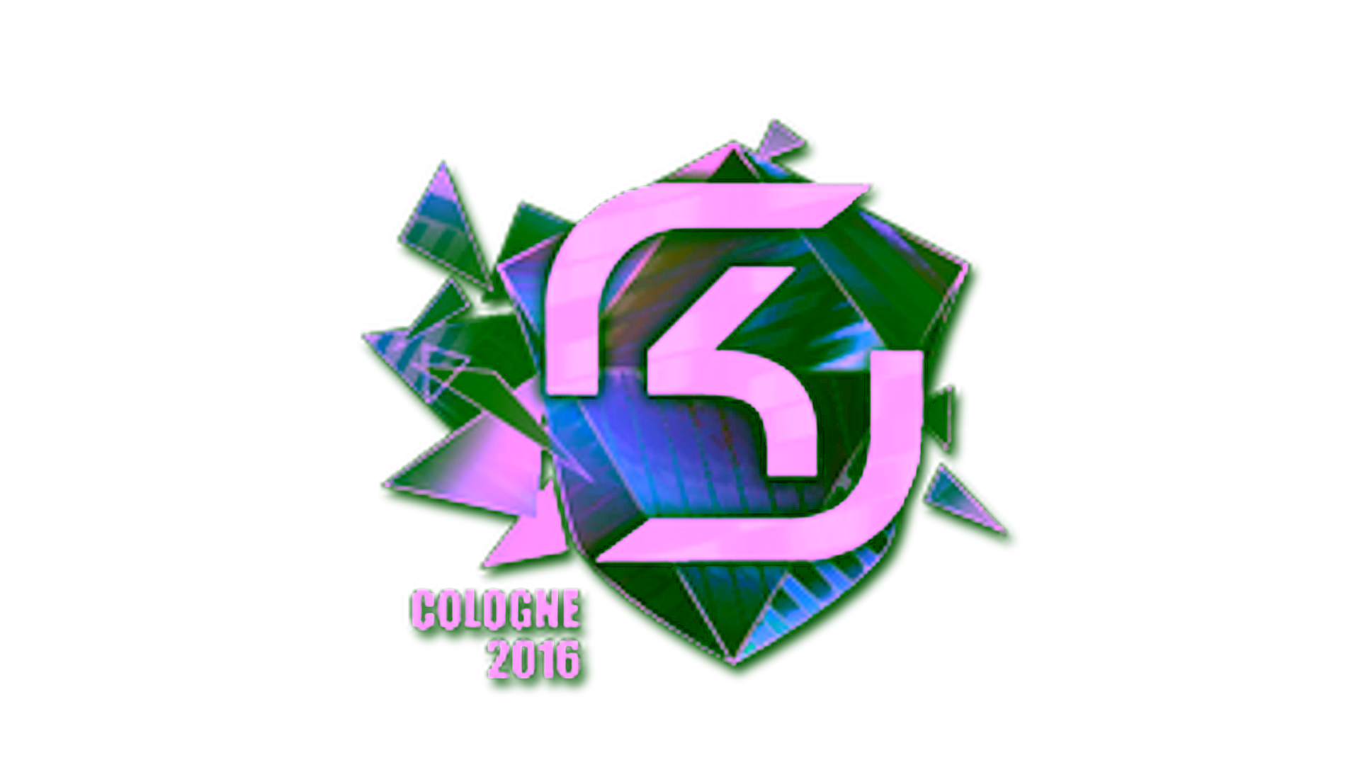 Sticker | SK Gaming (Holo) | Cologne 2016 için görüntü