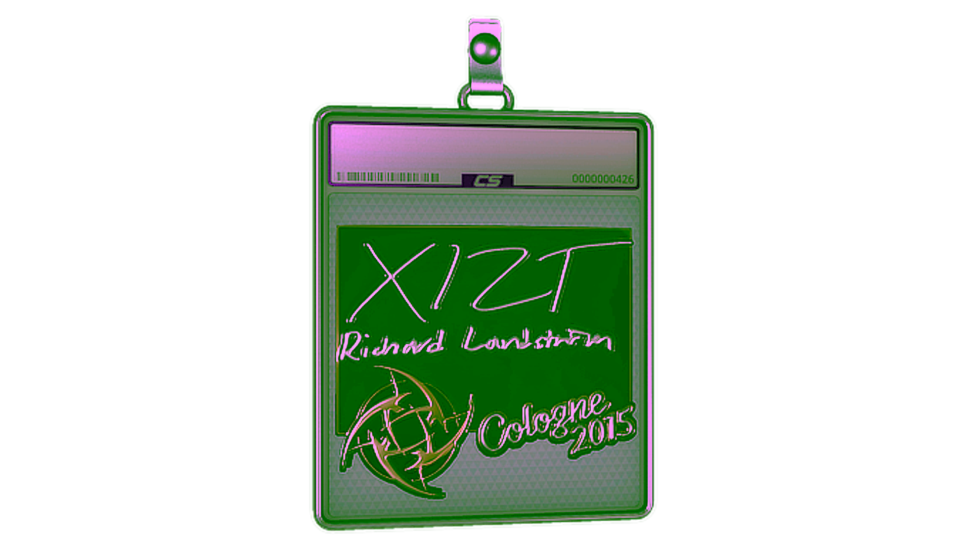 Display for Sticker Slab | Xizt (Foil) | Cologne 2015