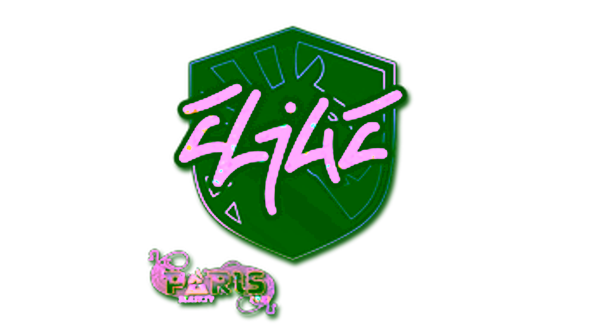 Display for Sticker | EliGE (Glitter) | Paris 2023