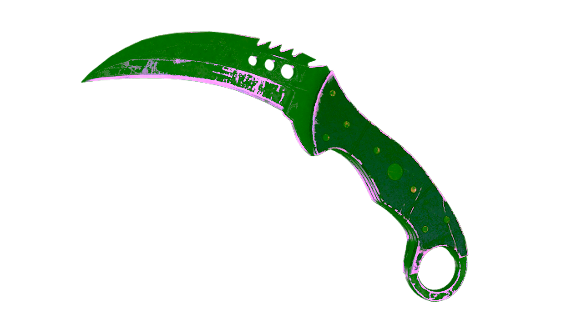 Display for ★ Talon Knife | Ultraviolet (Battle-Scarred)