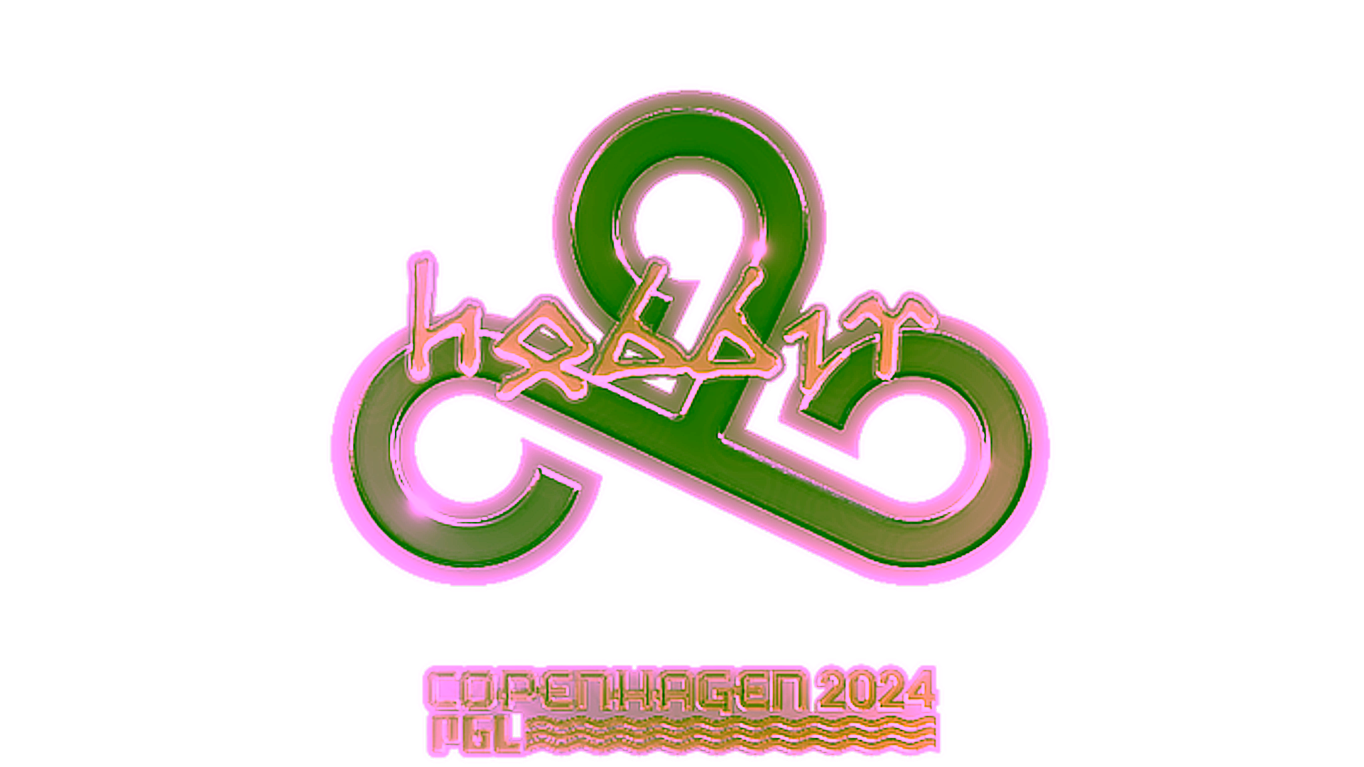 Display for Sticker | Hobbit (Gold) | Copenhagen 2024