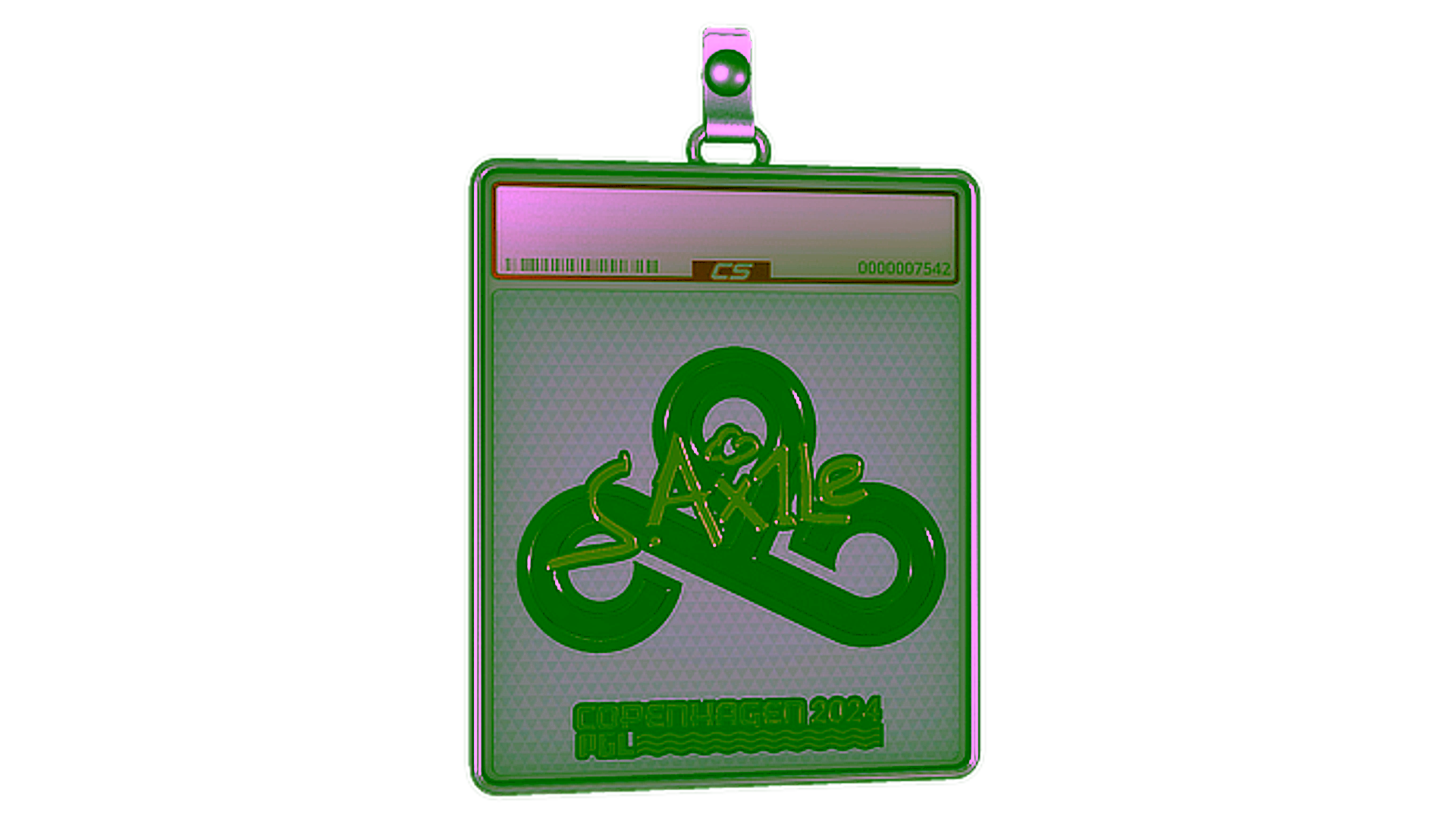 Display for Sticker Slab | Ax1Le (Gold) | Copenhagen 2024