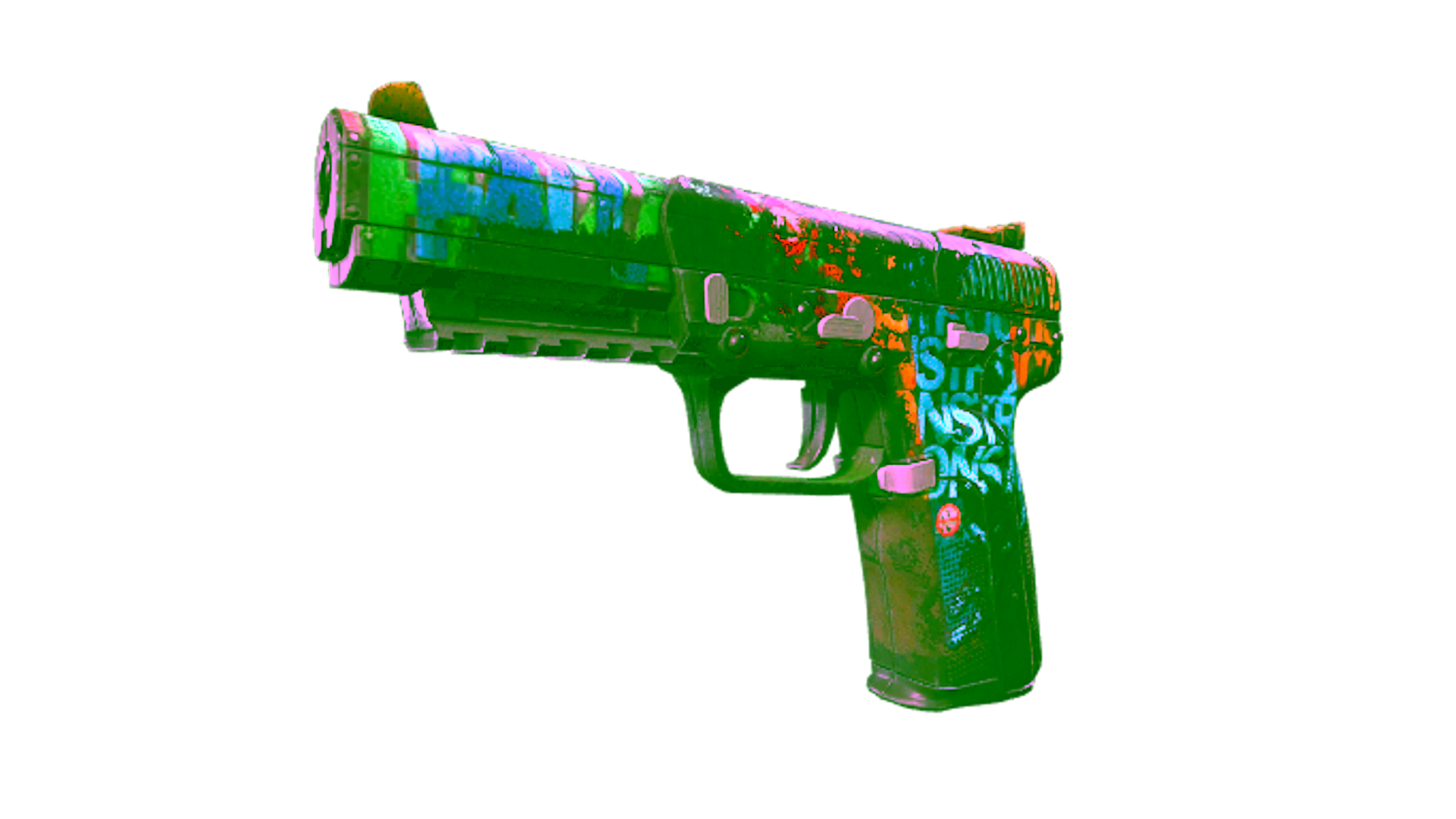 Visar för Souvenir Five-SeveN | Fall Hazard (Battle-Scarred)