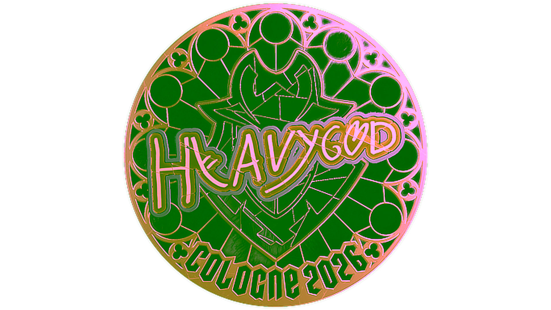 Anzeige für Sticker | Heavygod (Gold) | Cologne 2026