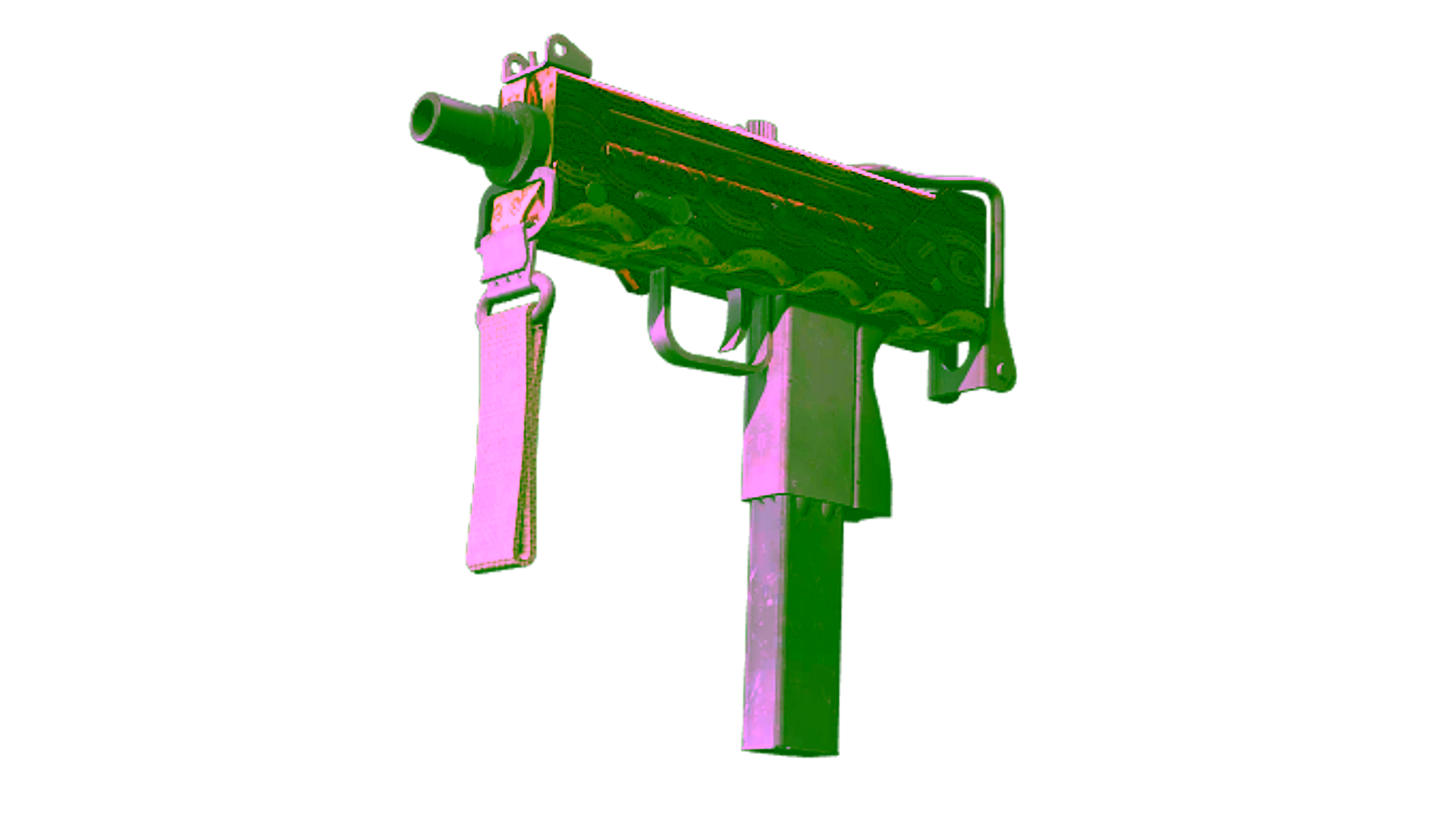 Display for Souvenir MAC-10 | Copper Borre (Well-Worn)