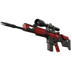 SCAR-20 | Crimson Web (Minimal Wear)