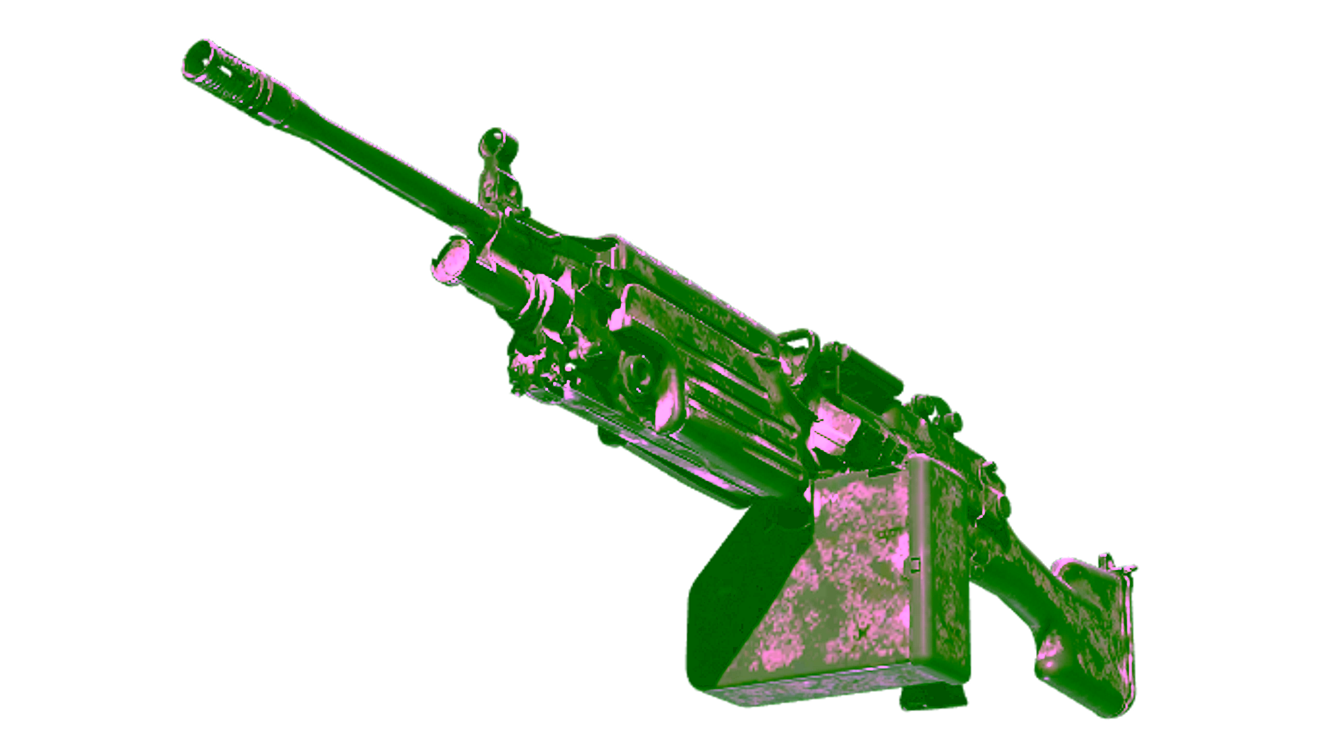 Souvenir M249 | Contrast Spray (Battle-Scarred) için görüntü