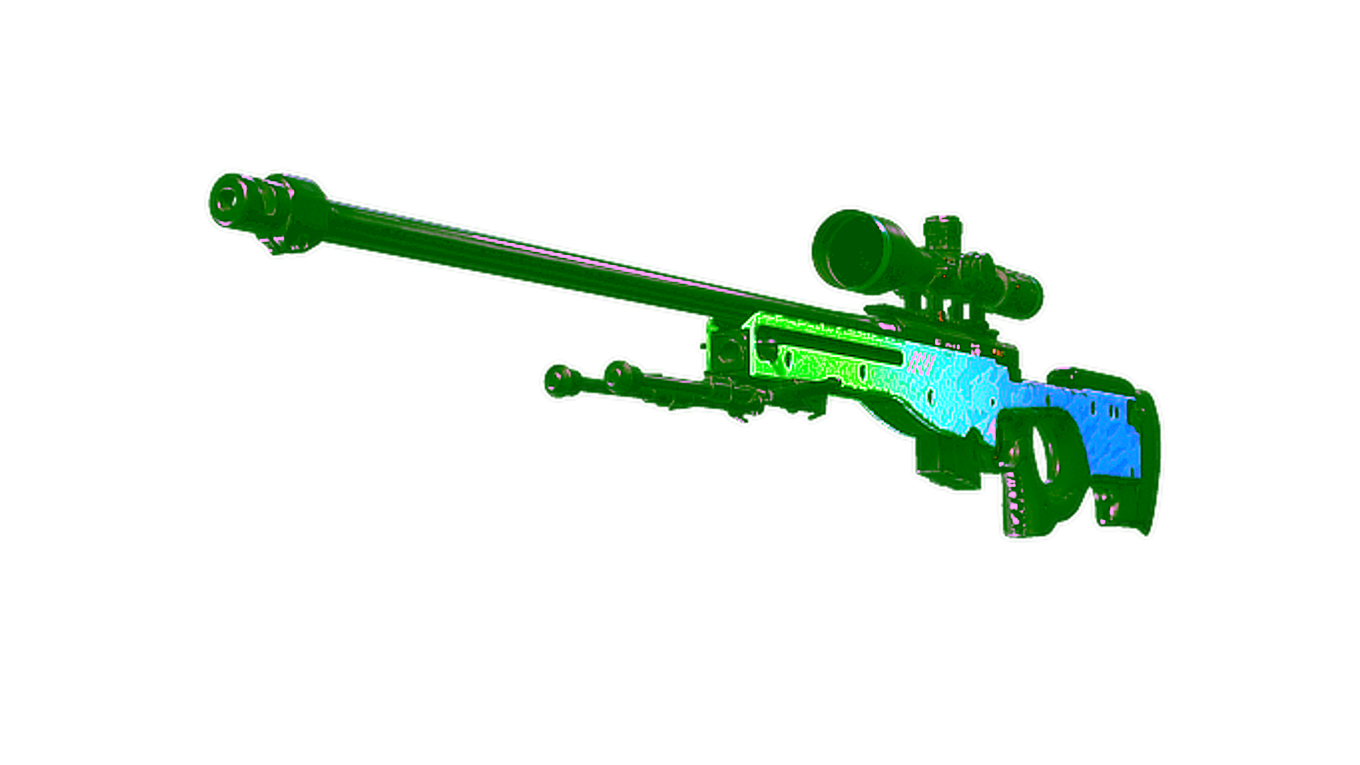 Display for AWP | Ice Coaled (Well-Worn)