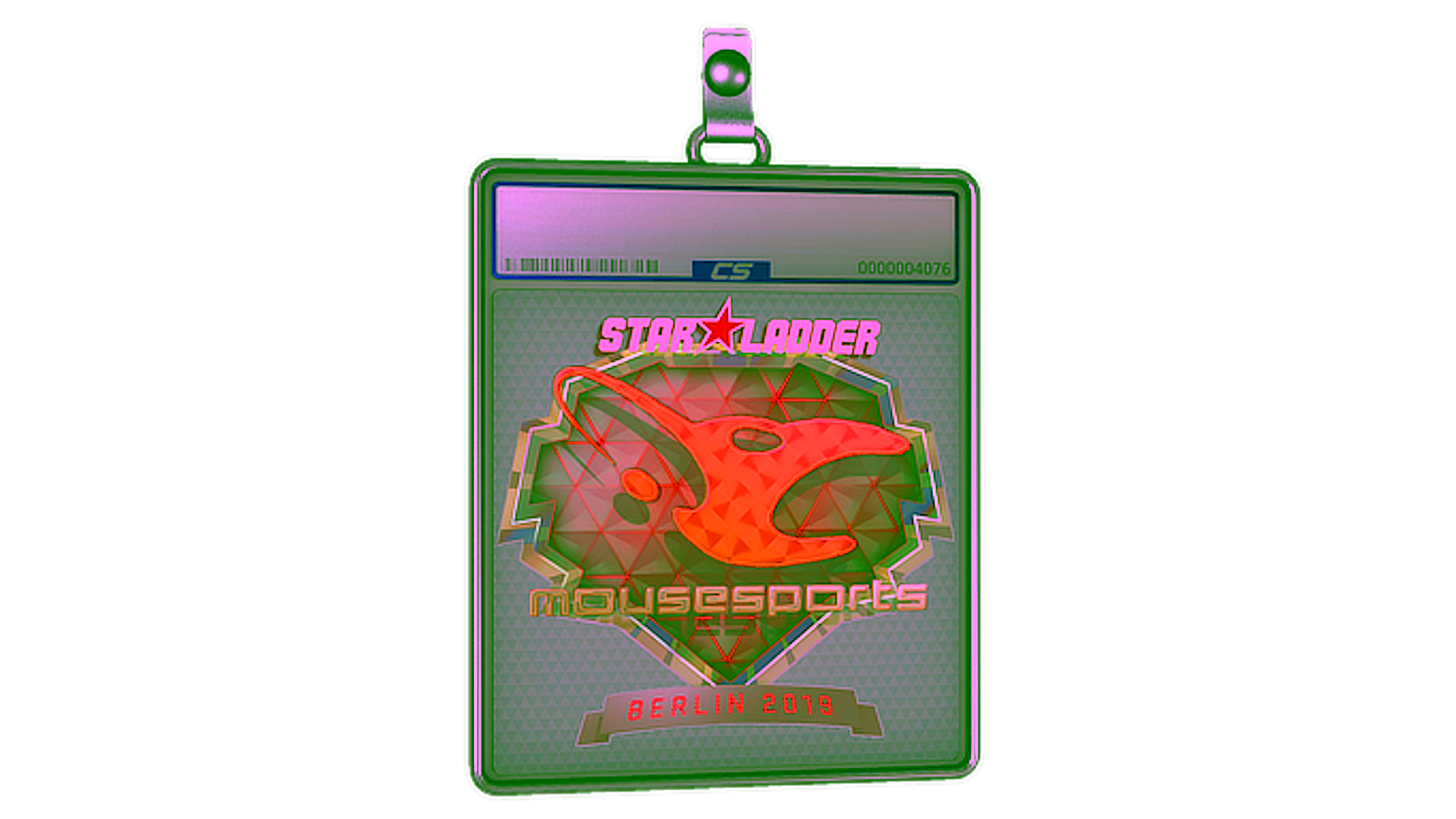 Sticker Slab | mousesports (Holo) | Berlin 2019 için görüntü