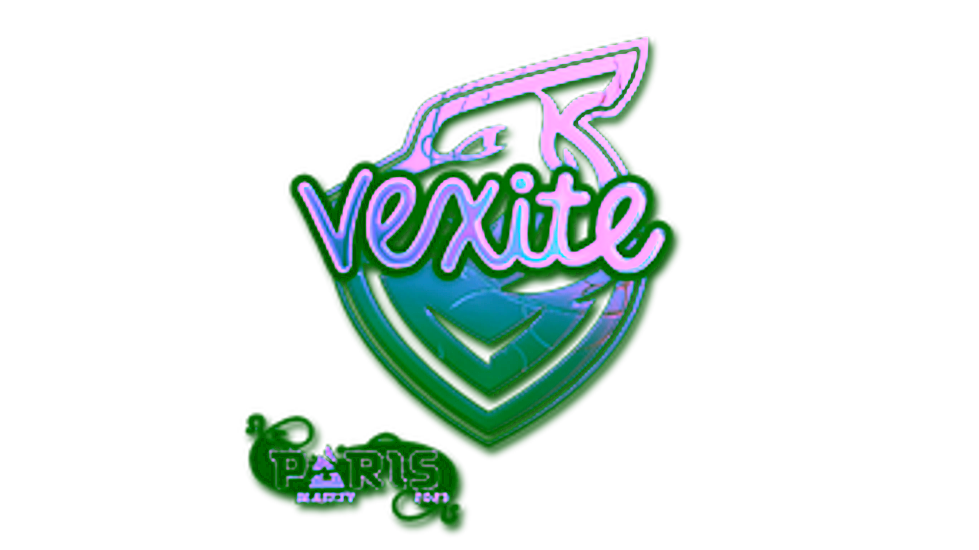 Display for Sticker | vexite (Holo) | Paris 2023