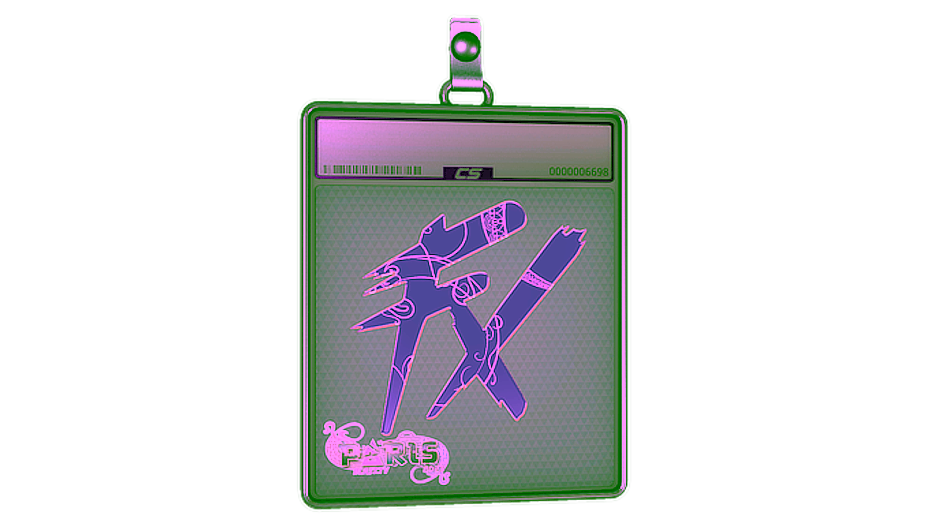 Дисплей для Sticker Slab | Fluxo (Holo) | Paris 2023