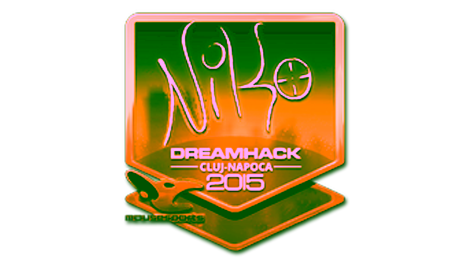 Anzeige für Sticker | NiKo (Gold) | Cluj-Napoca 2015