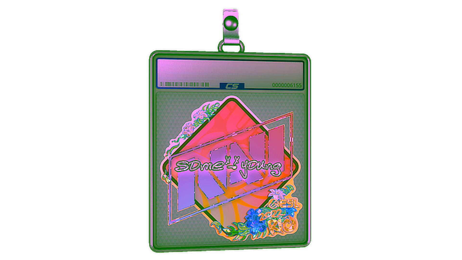 Visar för Sticker Slab | sdy (Glitter) | Rio 2022