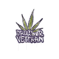 Sealed Graffiti Drug War Veteran