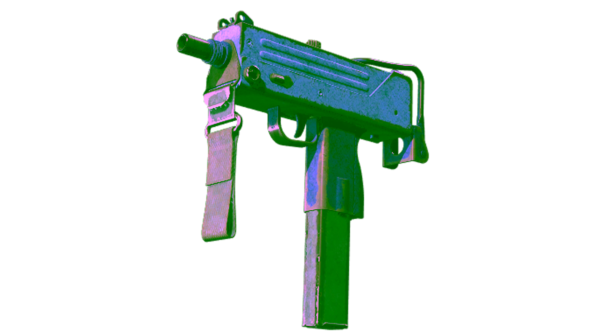 MAC-10 | Indigo (Battle-Scarred) için görüntü