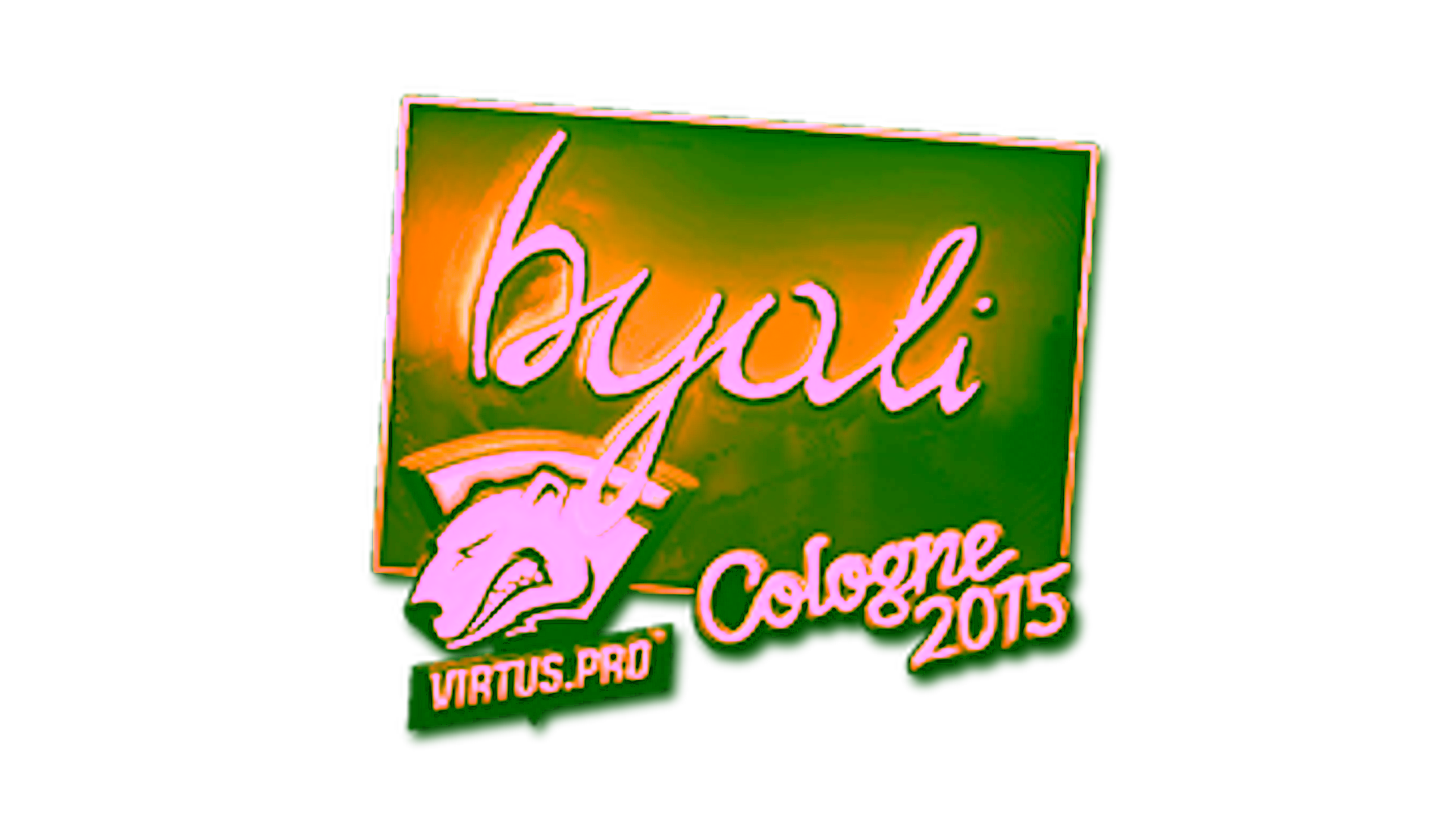 Affichage pour Sticker | byali (Gold) | Cologne 2015