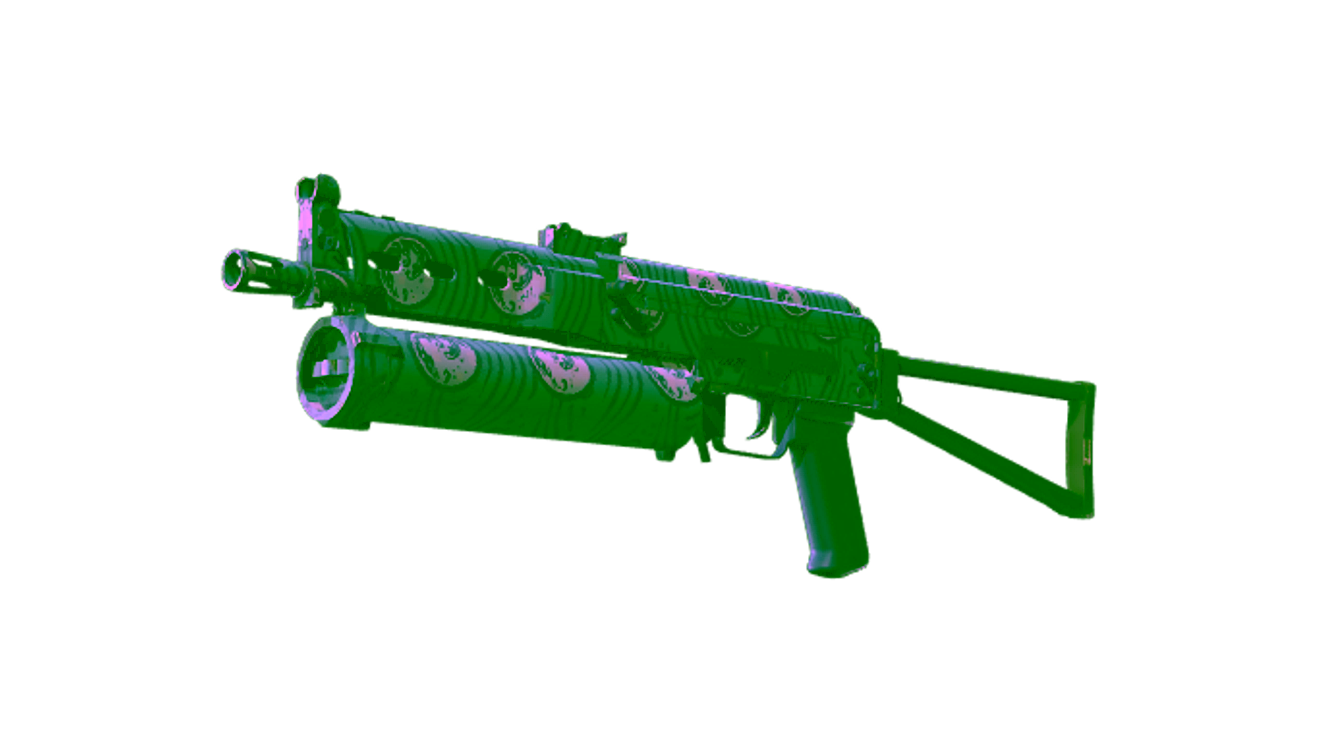 Display for StatTrak™ PP-Bizon | Water Sigil (Minimal Wear)