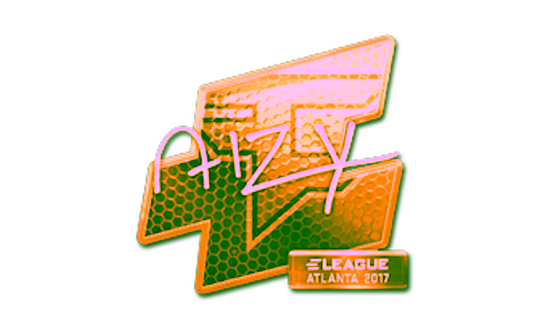 Wyświetl dla Sticker | aizy (Gold) | Atlanta 2017