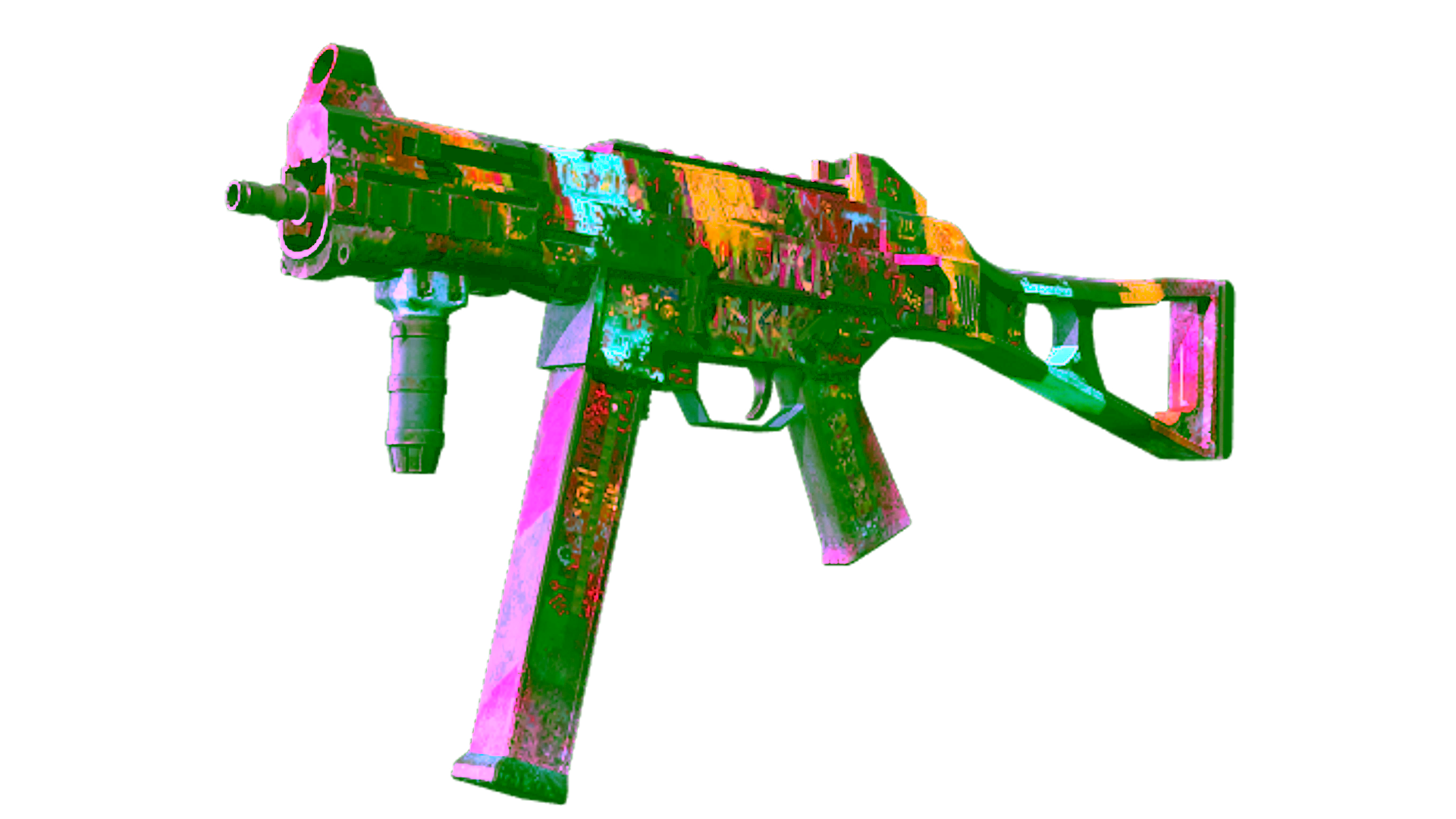 Display for StatTrak™ UMP-45 | Wild Child (Battle-Scarred)