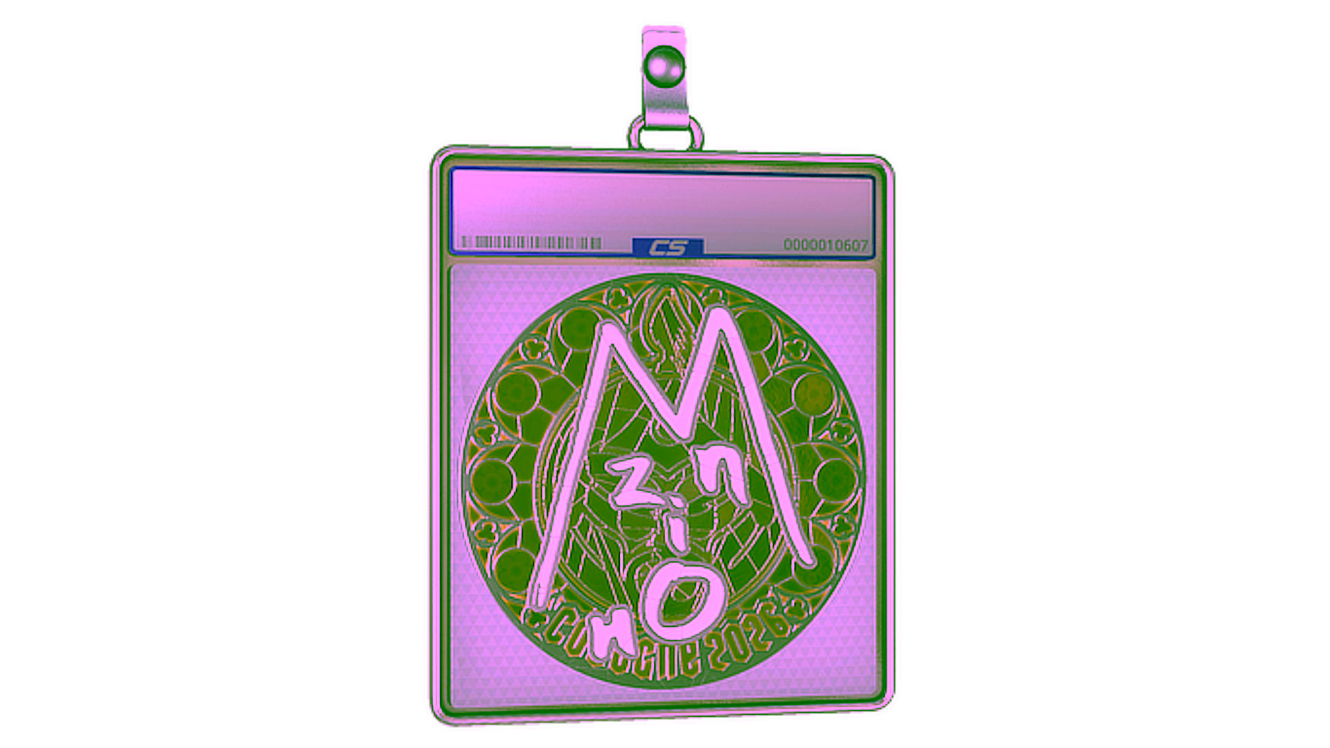 Display for Sticker Slab | mzinho (Foil) | Cologne 2026